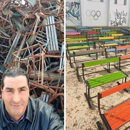 This image has an empty alt attribute; its file name is 5-moroccan-school-security-restored-free-benches.jpg
